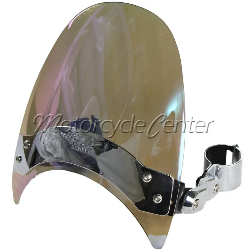 Windshield Windscreen For 1988 - 2019 Harley Sportster XL 1200 XL1200 XLH1200 Custom Forty Eight Low Sport Front Fork Screen