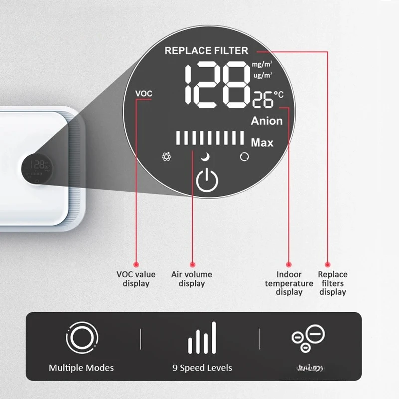 110m3/h Outer Recycle Hrv Ductless Erv Wall Mounted Heat Energy Recovery Home Ventilation System Recuperator