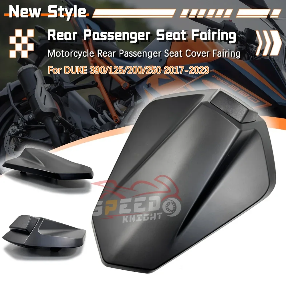 Motorcycle Rear Pad Pillion Passenger Seat Cover Fairing For KTM 390 125 200 250 Duke 2017 2018 2019 2020 2021 2022 2023