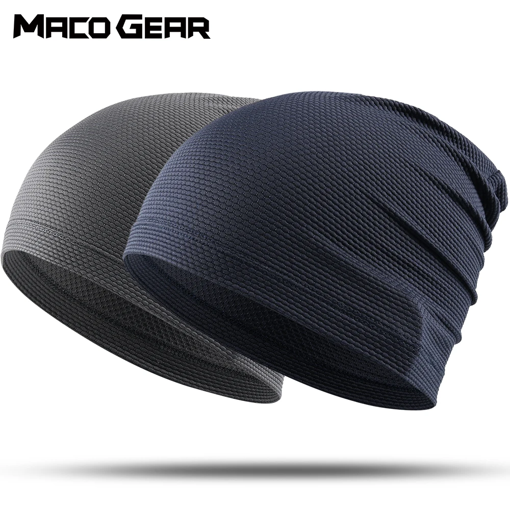 Mesh Sport Baseball Cap Summer Quick-dry Cycling Cap Running Bicycle Hat Headdress Hiking Riding Black Hat Men Women Beanie New