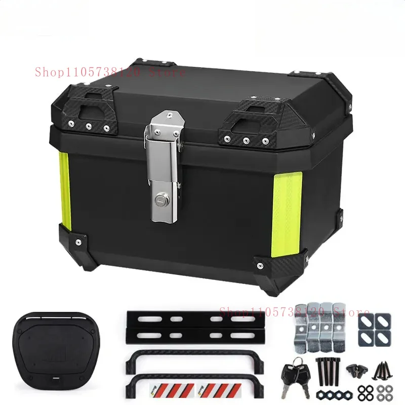 New L Universal Motorcycle Top Rear Tail Box Multifunctional Large Capacity Lage Storage Trunk