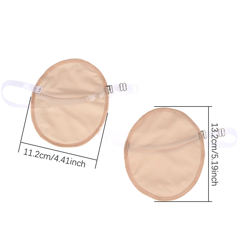 Washable Armpit Sweat Absorbing Guards Dress Sweat Perspiration Pads Underarm Sweat Pads  Shield Shoulder Absorbent Deodorant Pa