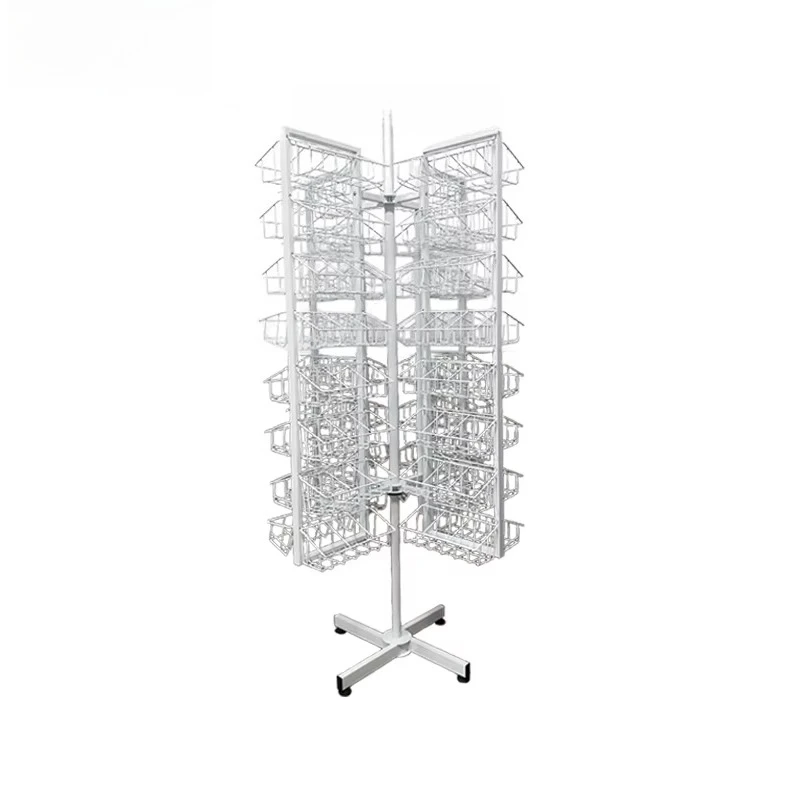 Metal 4ft wire rack seed display