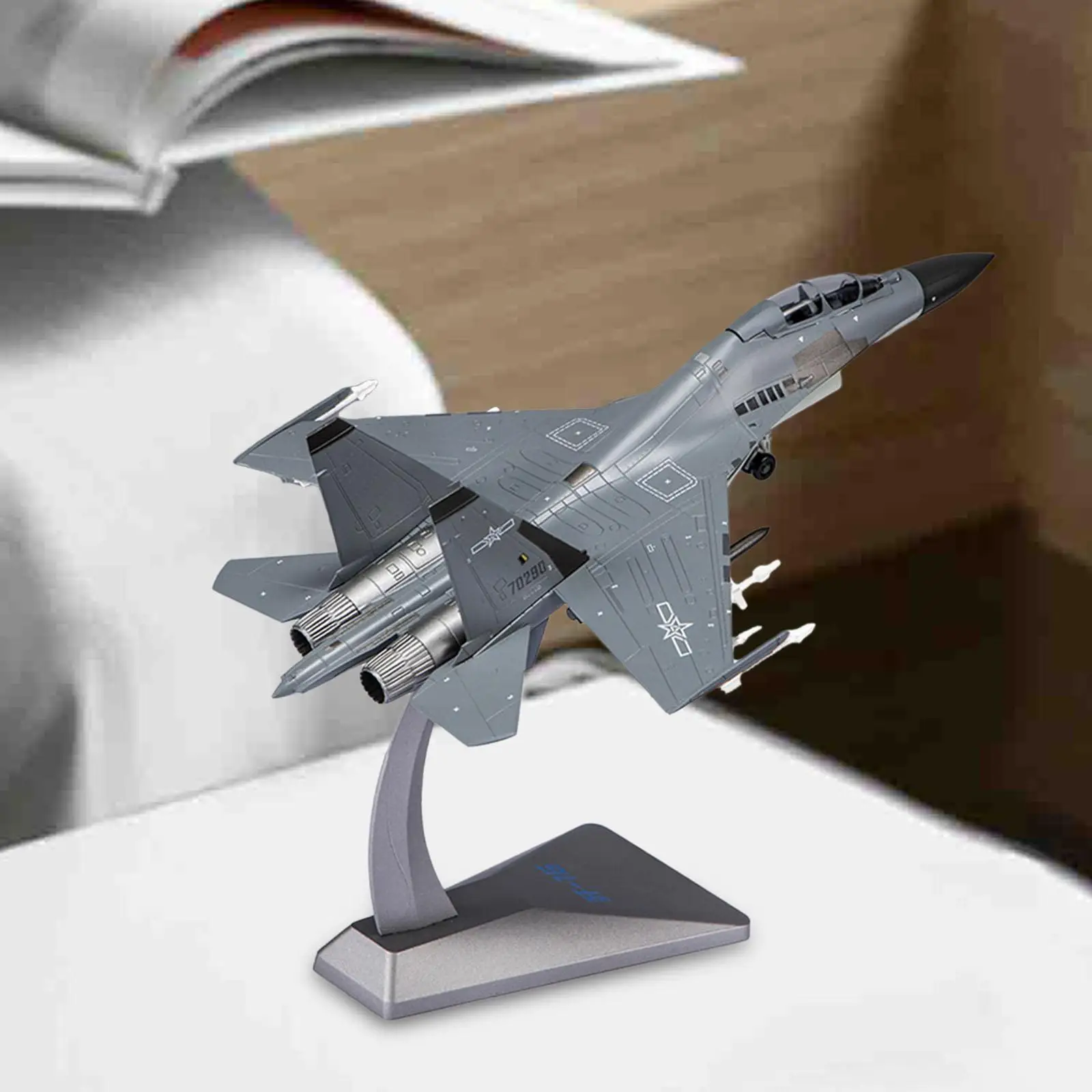 1/72 Caza china, modelo de avión, modelo de avión de combate para estante