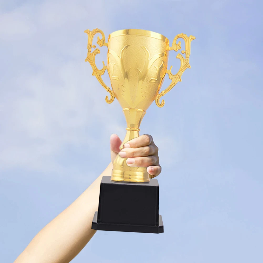 5-1PCS Personal Award Trophy with Base Trophy Cup Creative Achievement Prize Award Trophy for Soccer Sports Reward