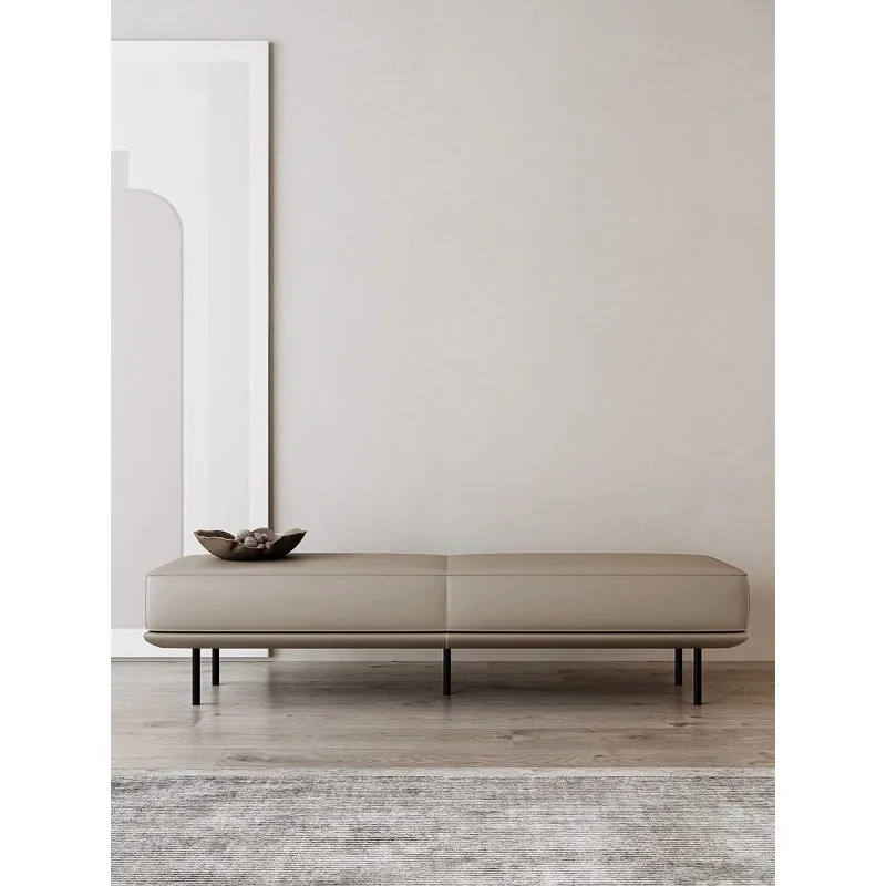 Light luxury bedside stool simple shoe change stool clothing store rest stool room cloakroom bed couch home pedal long sofa stoo