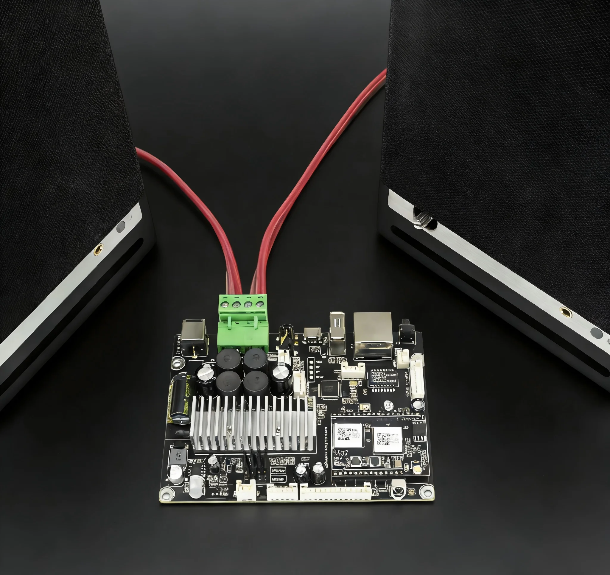 Arylic Up2Stream Amp V4 – Hi-Res Stereo Wi-Fi Streaming Amplifier Board for Multiroom Audio