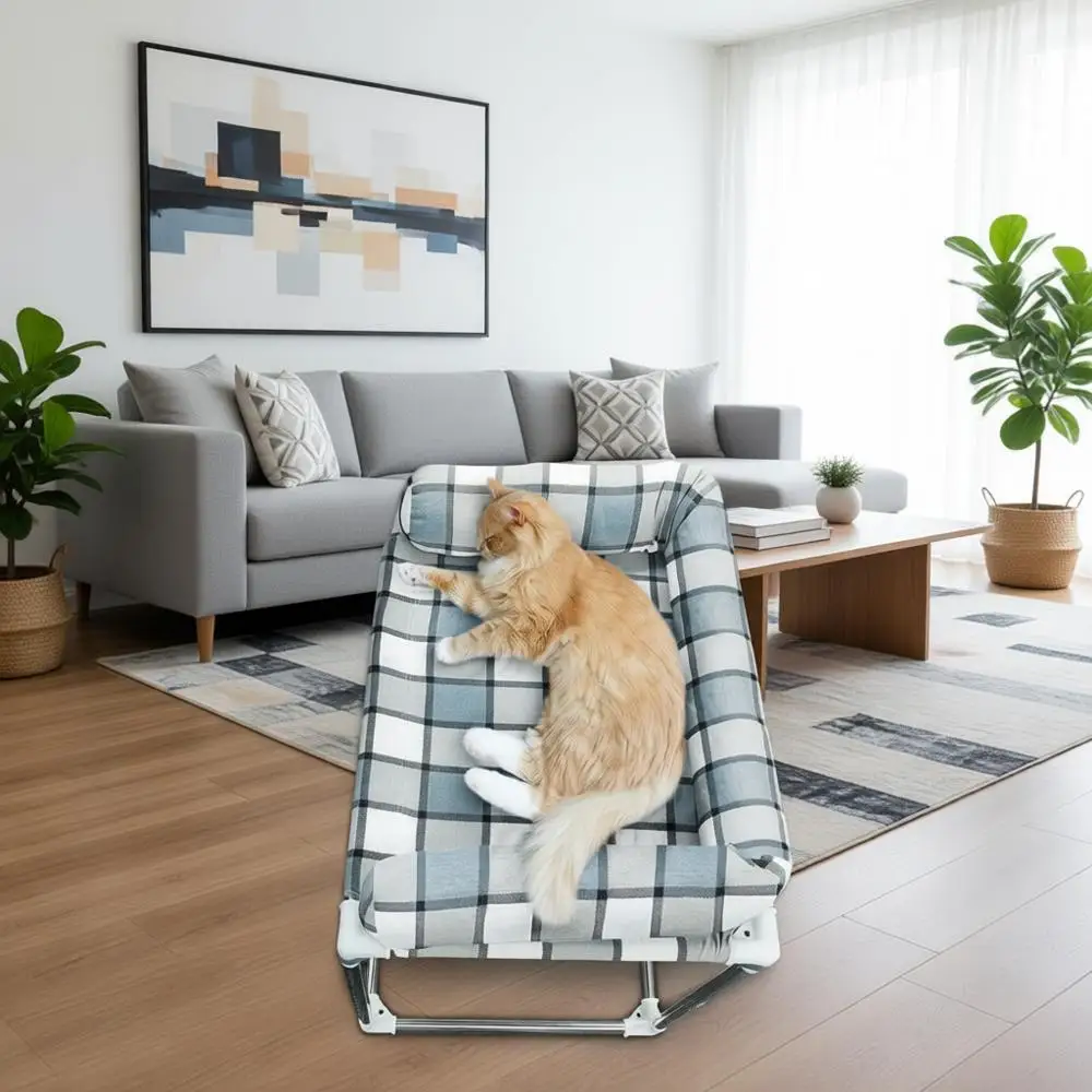 

Лежанка для собак Cosleeper - подушка-приставка для прикрепления к кровати человека, приподнятая подстилка для животных у окна (26'' x 20'' x 20'').