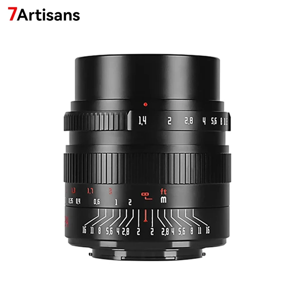 7artisans 24mm F1.4 APS-C Manual Large Aperture Prime Lens For Sony E ZVE10 Canon EOS-M Canon RF FUJIFX Micro 4/3 Nikon Z Z50