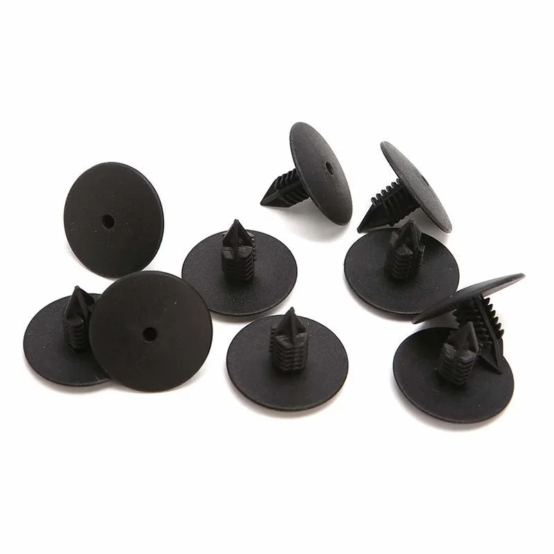 10pcs Car Wheel Arch Lining Splash Guard Trim Clips Auto Fastener Clip for Renault Megane 2 3 Clio MK2 MK 2 Scenic