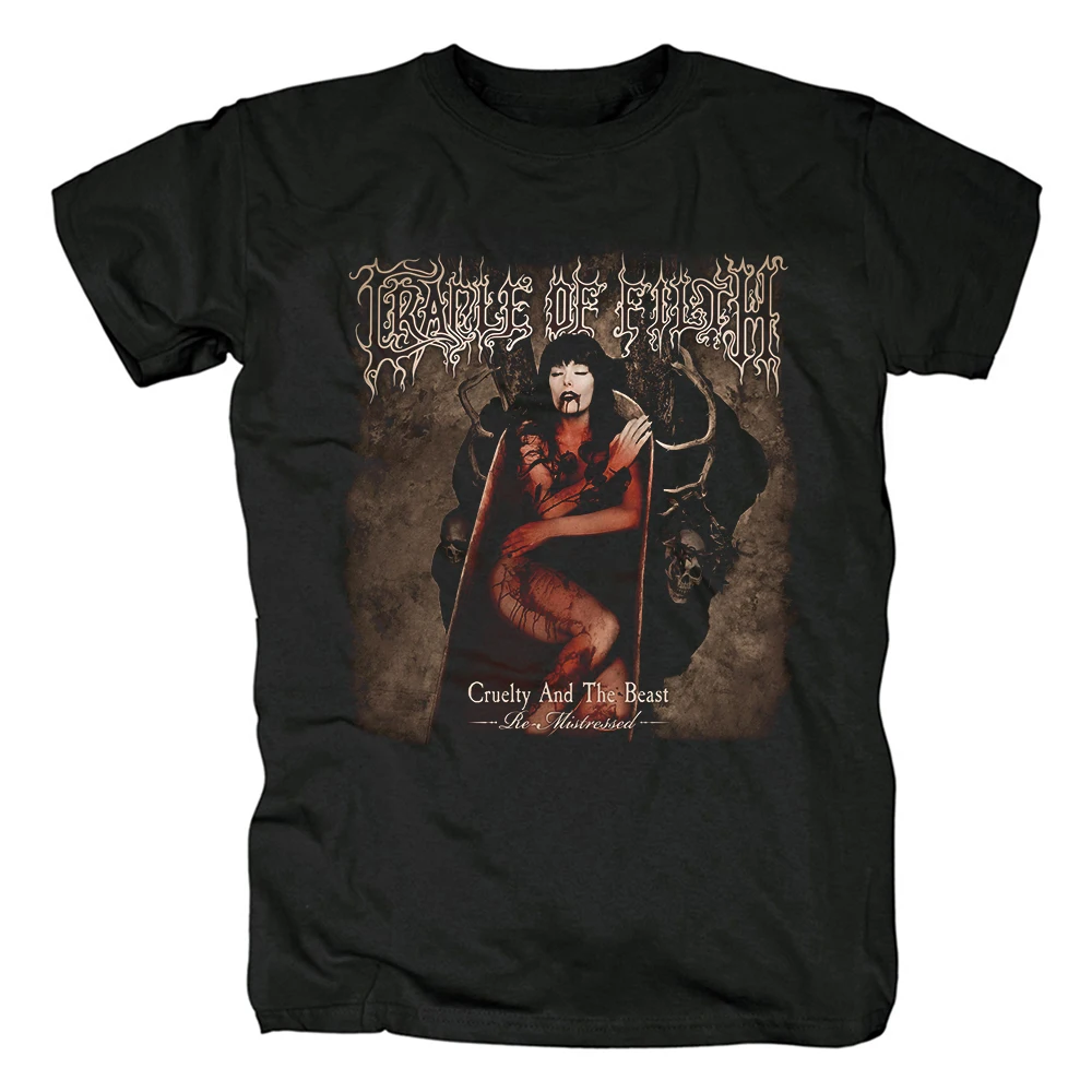 Cradle of Filth The Principle of Evil Made Flesh T-shirt Causal Summer Cotton Tee Tops