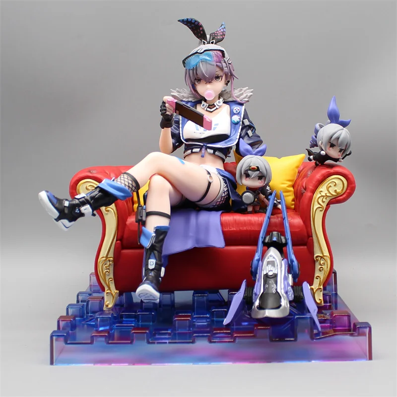 Game Honkai Star Rail Silver Wolf Figures Gk Action Figures Pvc Collectible Model Doll Girl Gifts Toys Collection Birthday Gift