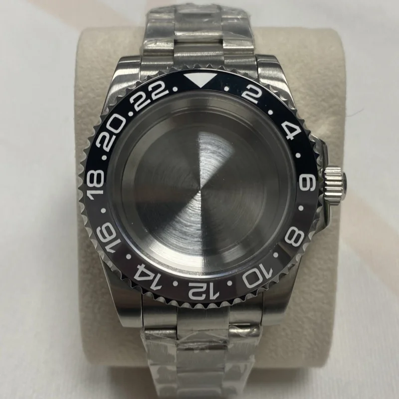 

Аксессуары для корпуса NH35 Ремешок + комплект керамических колец Сапфировое стекло Три ремешка Подходит для механизма NH36