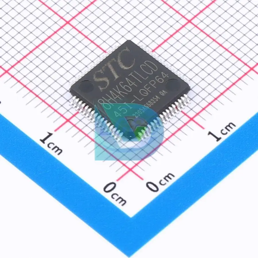 

STC8H4K64TLCD-45I-LQFP64 LQFP-64(10x10) Microcontrollers (MCU/MPU/SOC) chips New original