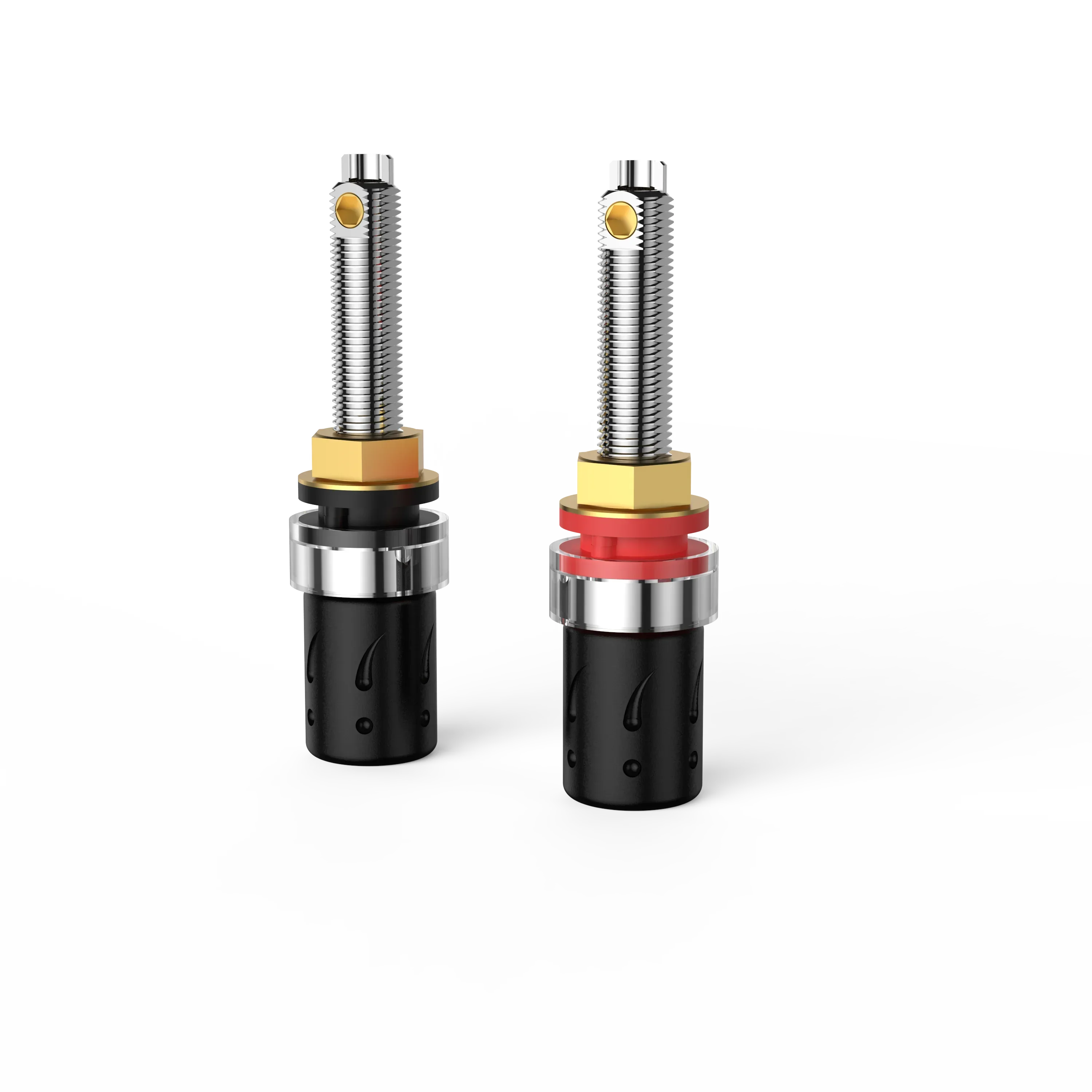 

Viborg Pure Copper Gold/Rhodium Plated Binding Post BP613/BP613G/BP613R Speaker Terminal for HiFi Amplifier