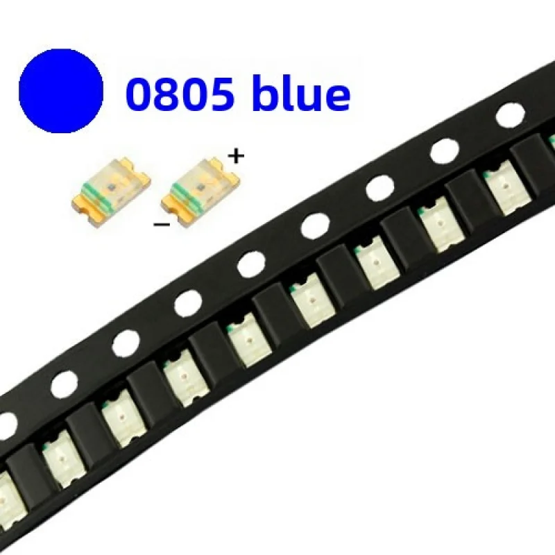 

0805 SMD LED Blue High Brightness Blue Light 10-Pack Emitting Diodes for DIY Electronic Making