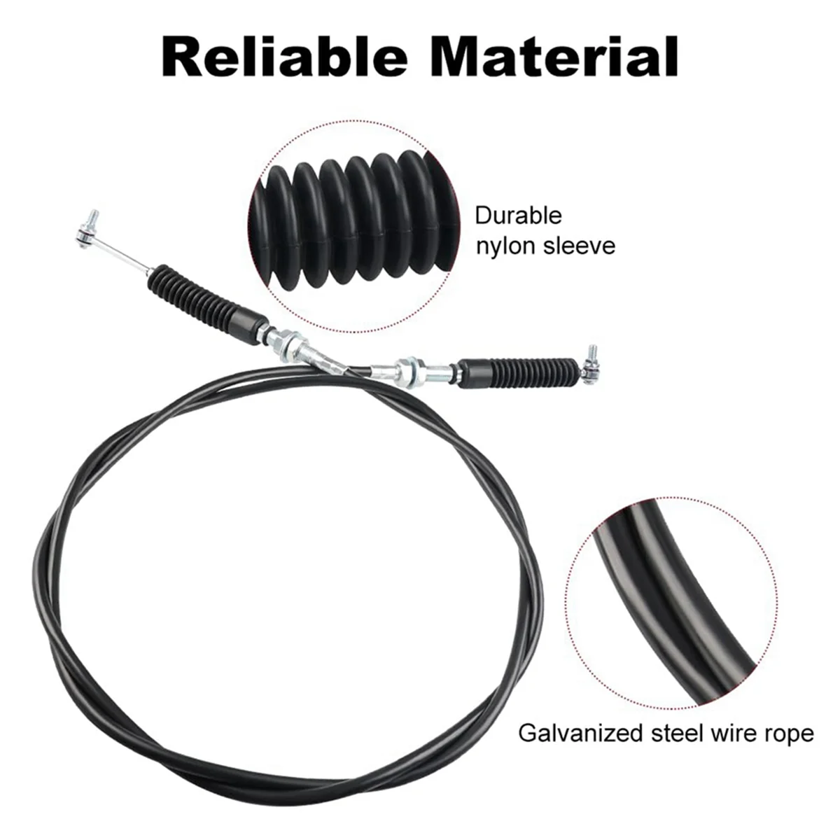 สายเปลี่ยนเกียร์1ชิ้นสำหรับ Polaris Ranger XP 1000 EPS 7082285 7082498 7082376