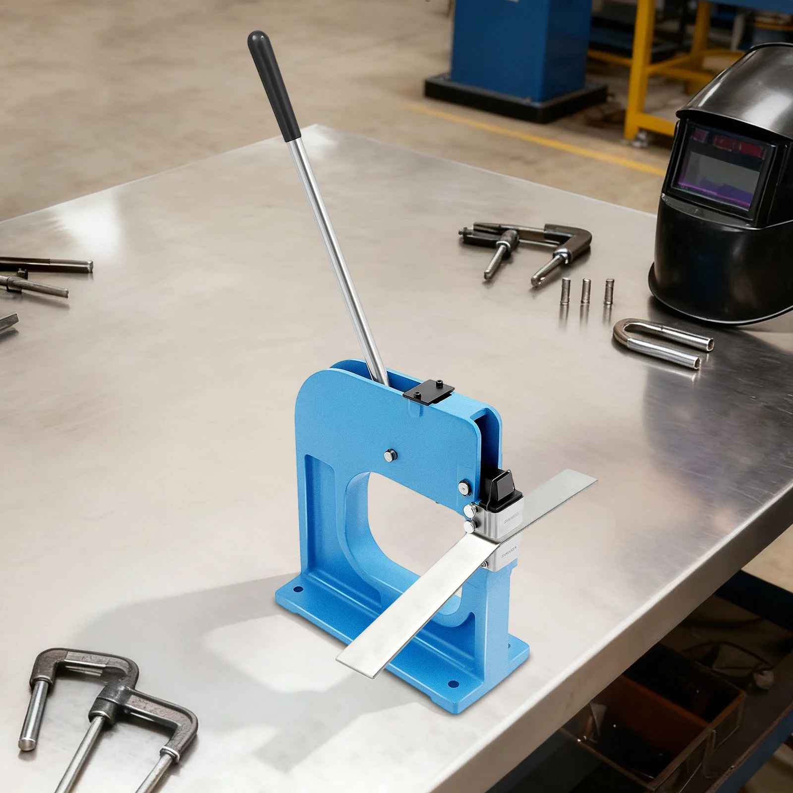 Máquina Dobladora, Prensa Dobladora de Chapa Metálica de 1.5 mm, Máquina de Compresión para Procesamiento de Chapa de Acero