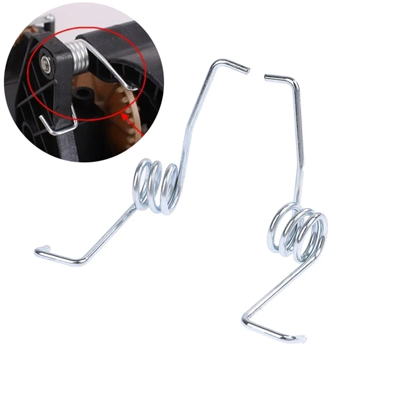 1/2 Pcs Left / Right Bucket Rotating Mop Torsion Spring Pull Back Foot Step on Mop Repair Parts Wire Dia 2.5MM