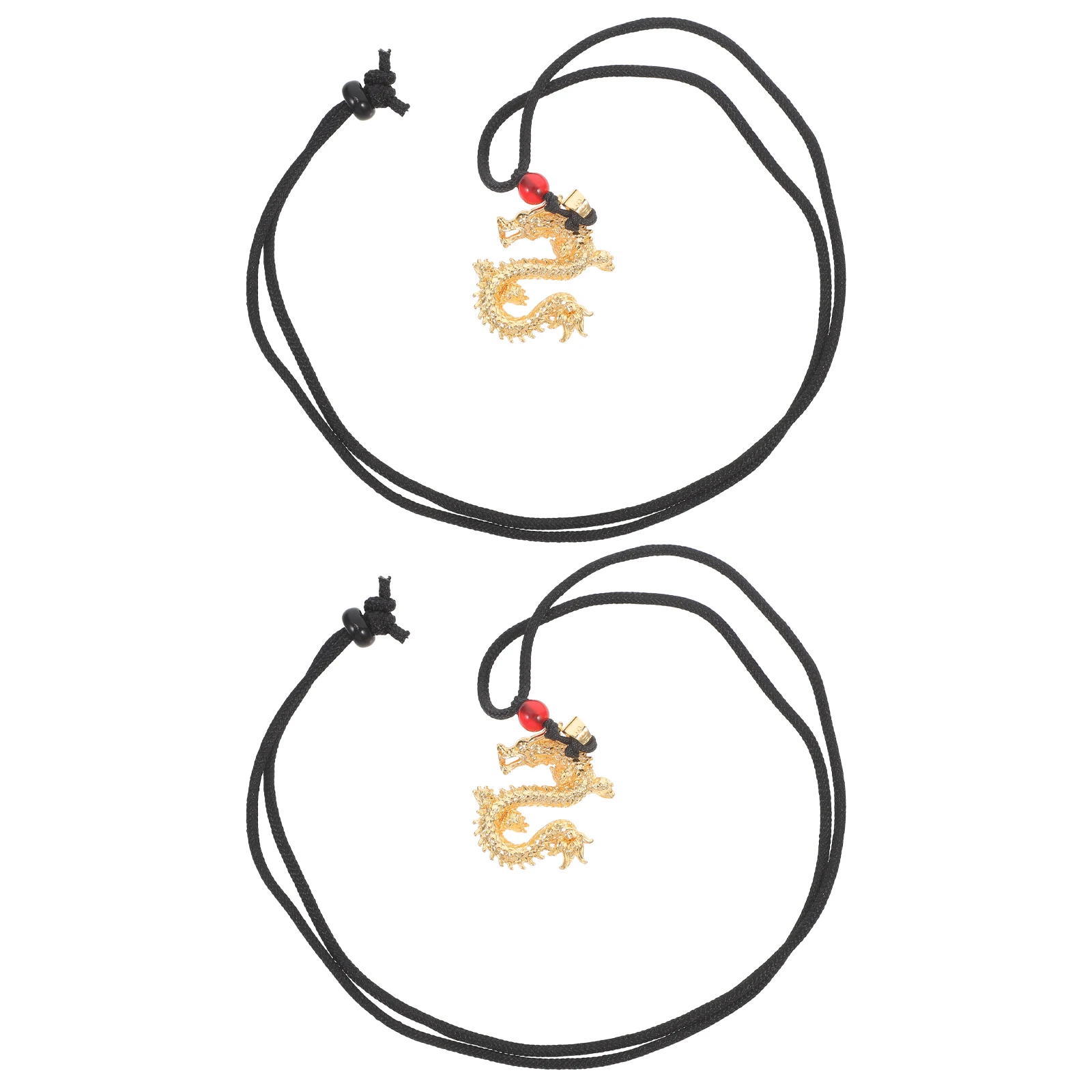 

2pcs Dragon Year Necklace Charm H made Copper Gold Plated Pendant Women Vintage Metal DIY Jewelry Dragon Pendants