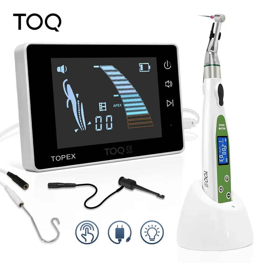 16:1 Wireless Dental LED Endo Motor with Apex Locator Root Canal Therapy Fit Niti Files Endodontics Instruments