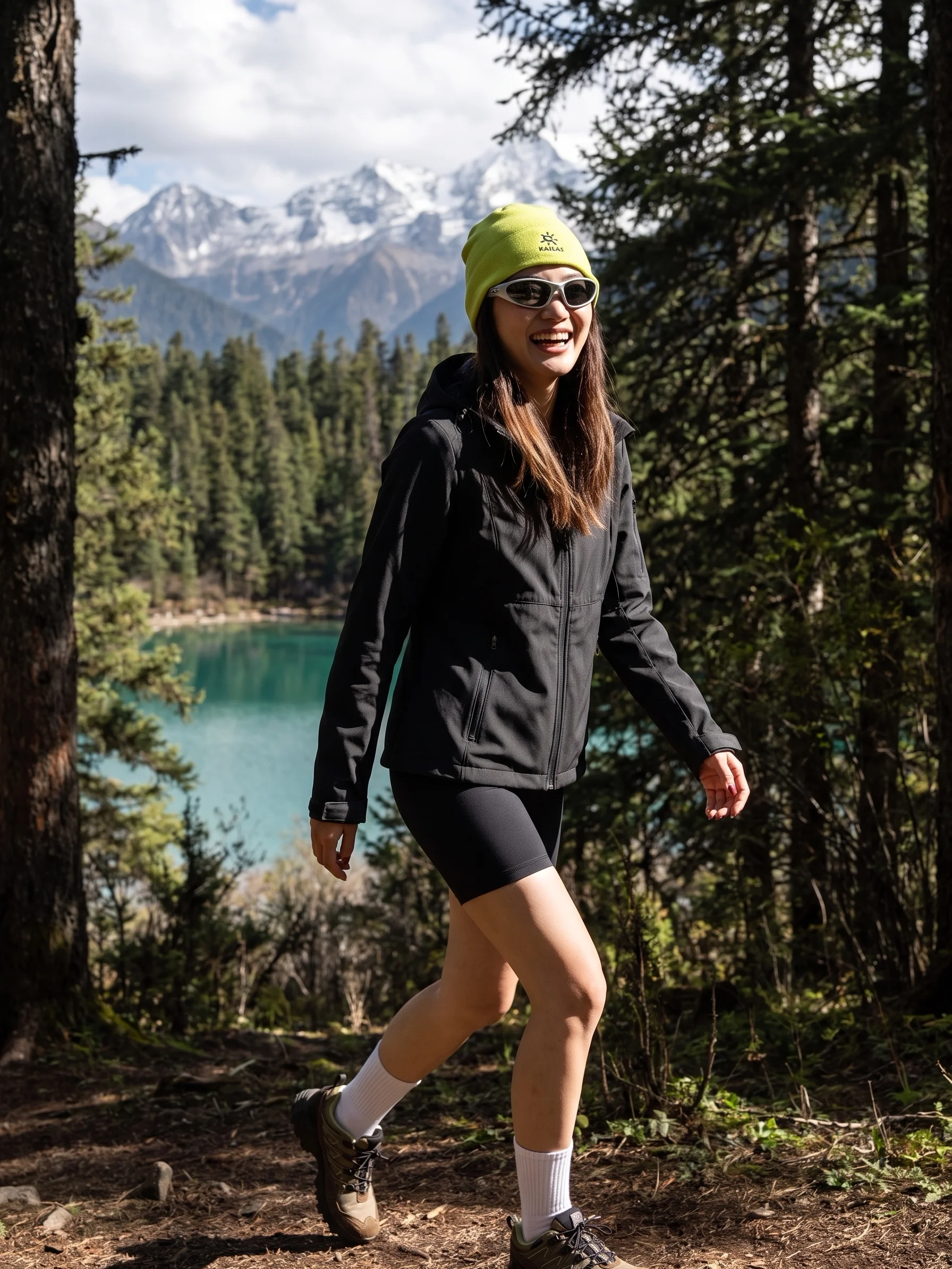 Women's Autumn Winter Fleece Lined Slim Fit Soft  Jacket Outdoor Windproof Waterproof Hiking Mountain Climbing Coat with...