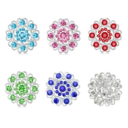 New hot! rhinestone crystal brooch cut-out collar pin silver-plated flower jewelry gifts