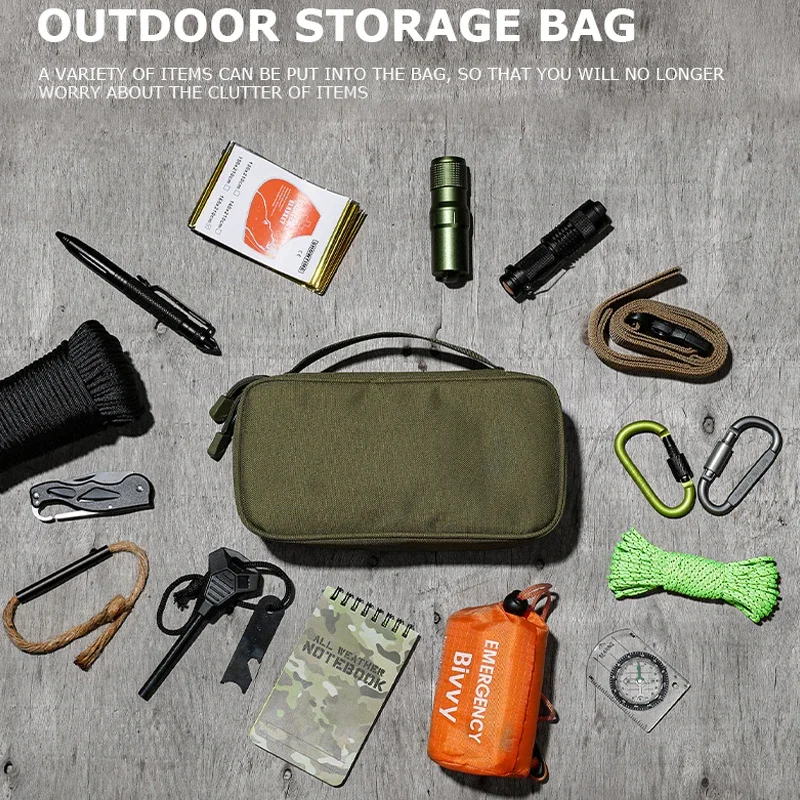 

Уличная сумка для хранения инструментов EDC, сумка для аптечек, портативная водонепроницаемая сумка EMT для экстренного выживания, медицинские сумки-органайзер