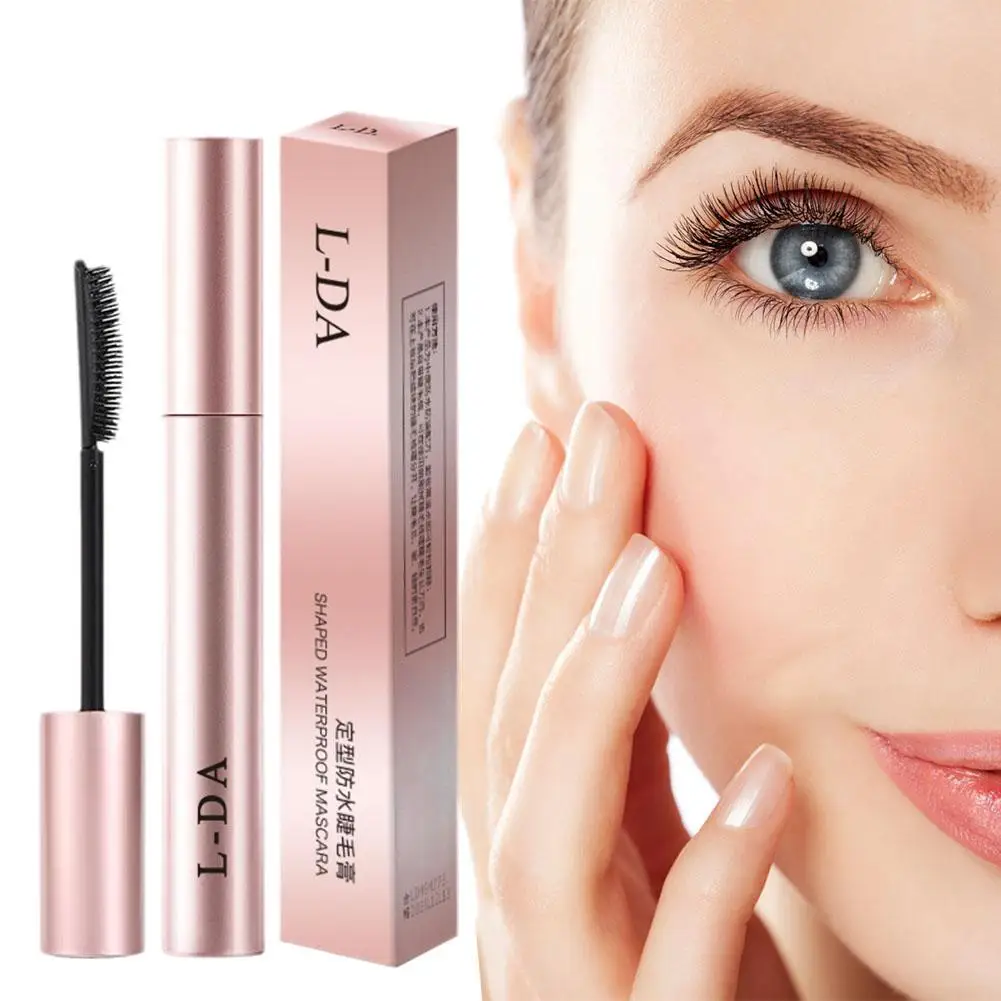 Waterproof Mascara Waterproof And Sweat-proof Thick Mascara Long Mascara Eyelashes Brush Long Eyes Mascara Fine Head B4N6