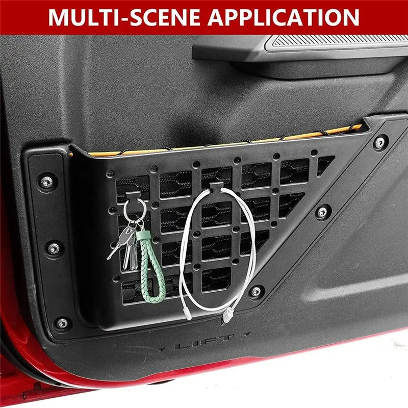 #42P (black)Front Door Storage Box for Ford Bronco 2021 2022 2023 2Pcs,Automotive Parts & Accessories