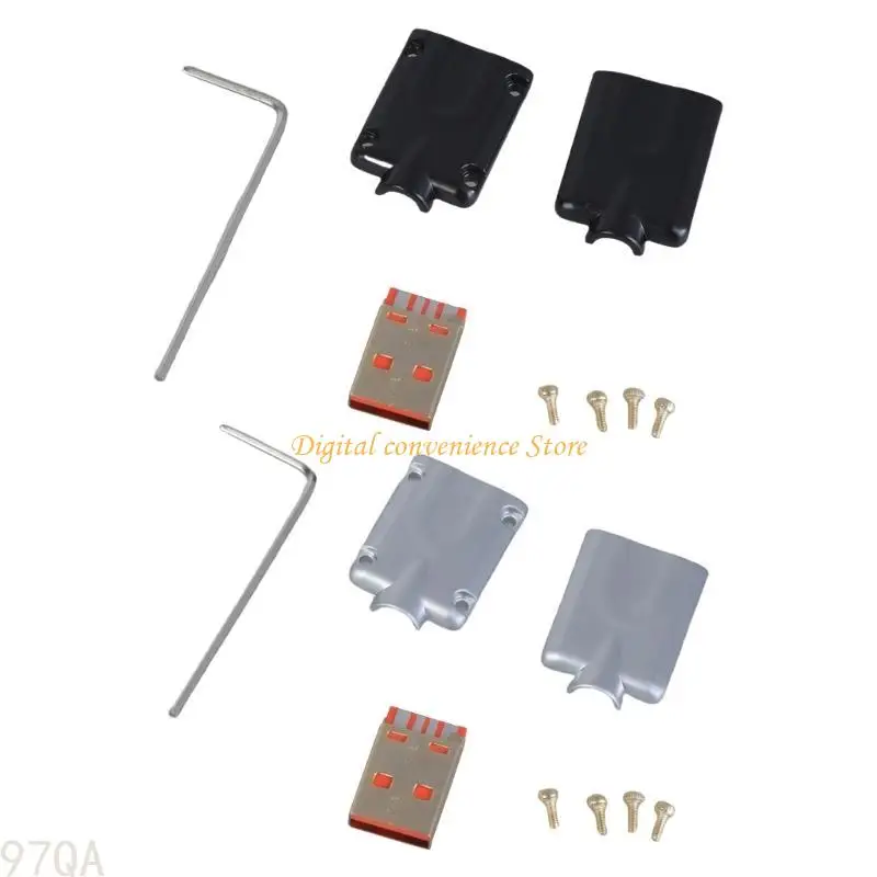 

97QA USB 2.0 4 Pin Male Power Supply Breadboard Adapter Cable Fast Charging Cable