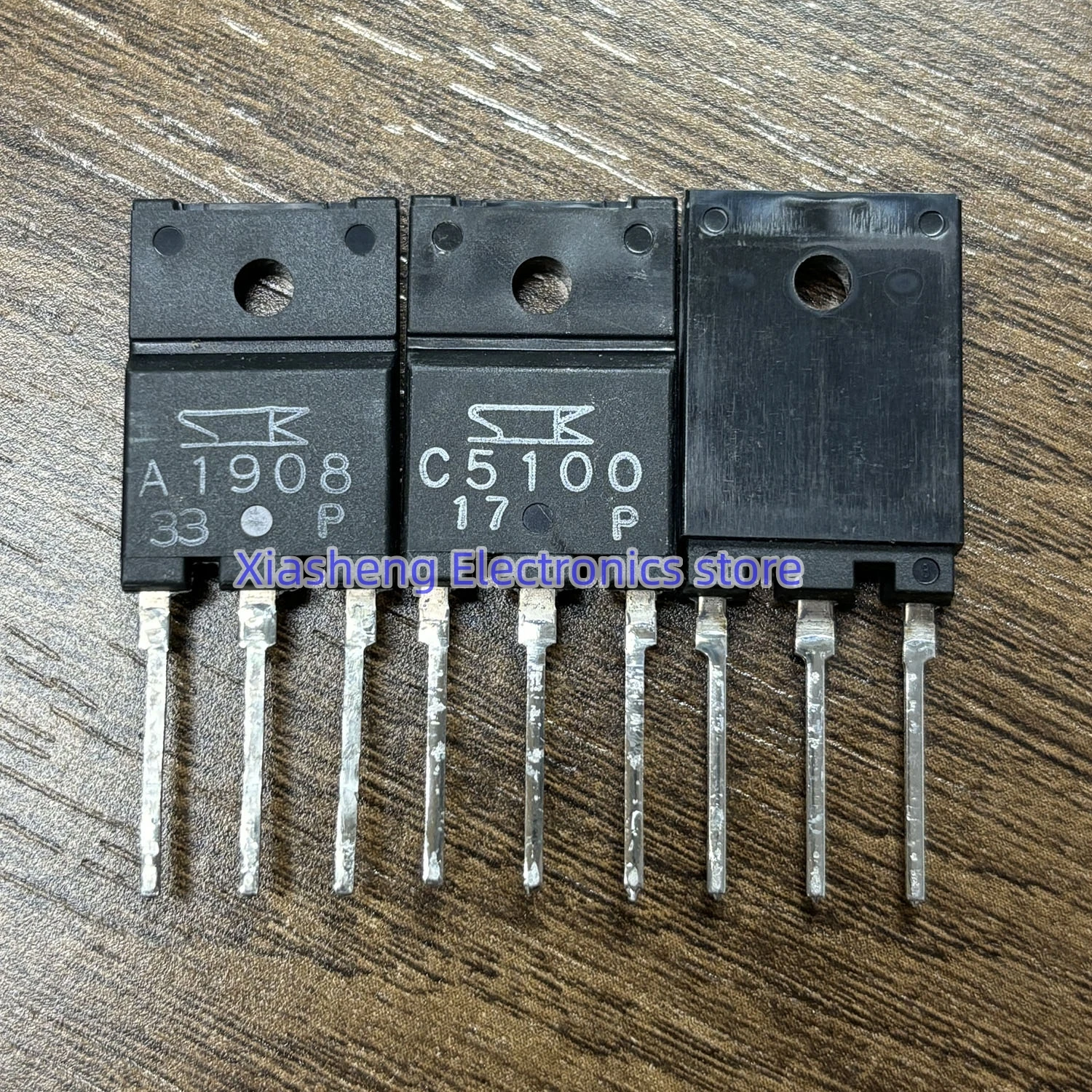 

New Original 2Pairs 2SA1908 A1908 + 2SC5100 C5100 TO-3PF Audio Amplifier Transistor In Stock