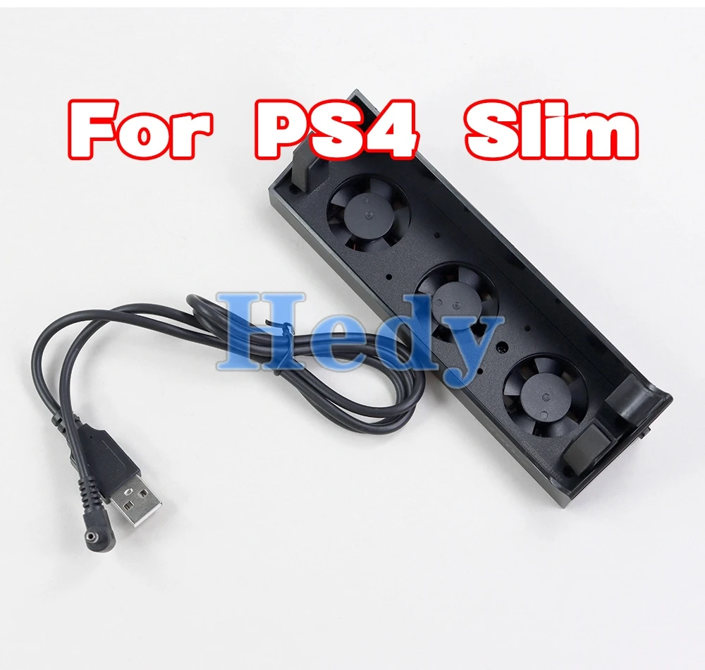 10PCS Cooler For Sony PS4 PS 4 Slim Fan Console Accessories Cooling Base Accesorios Video Game Mount Console