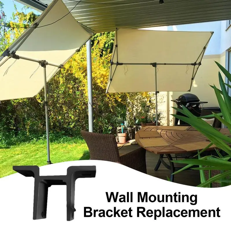 

Awning Roof Mount Bracket Wall Mounted Bracket For Retractable Awnings Aluminum Alloy Standard Manual Square Pipe Outdoor Patio