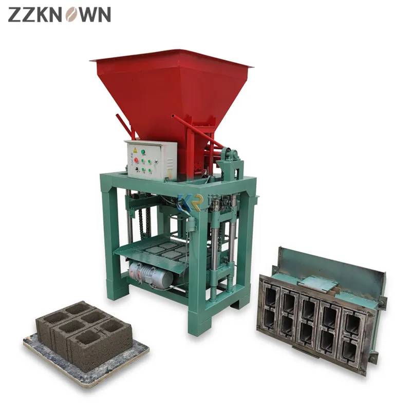 2022 Concrete Cement Brick Making Machinery Clay Brick Making Machine Automatic Block Forming Machine with Hopper