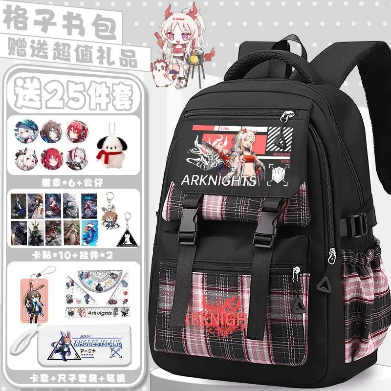 

Arknights Students, Large Capacity Anime Game Merchandise Men And Women, Amiya Backpack For Senren A