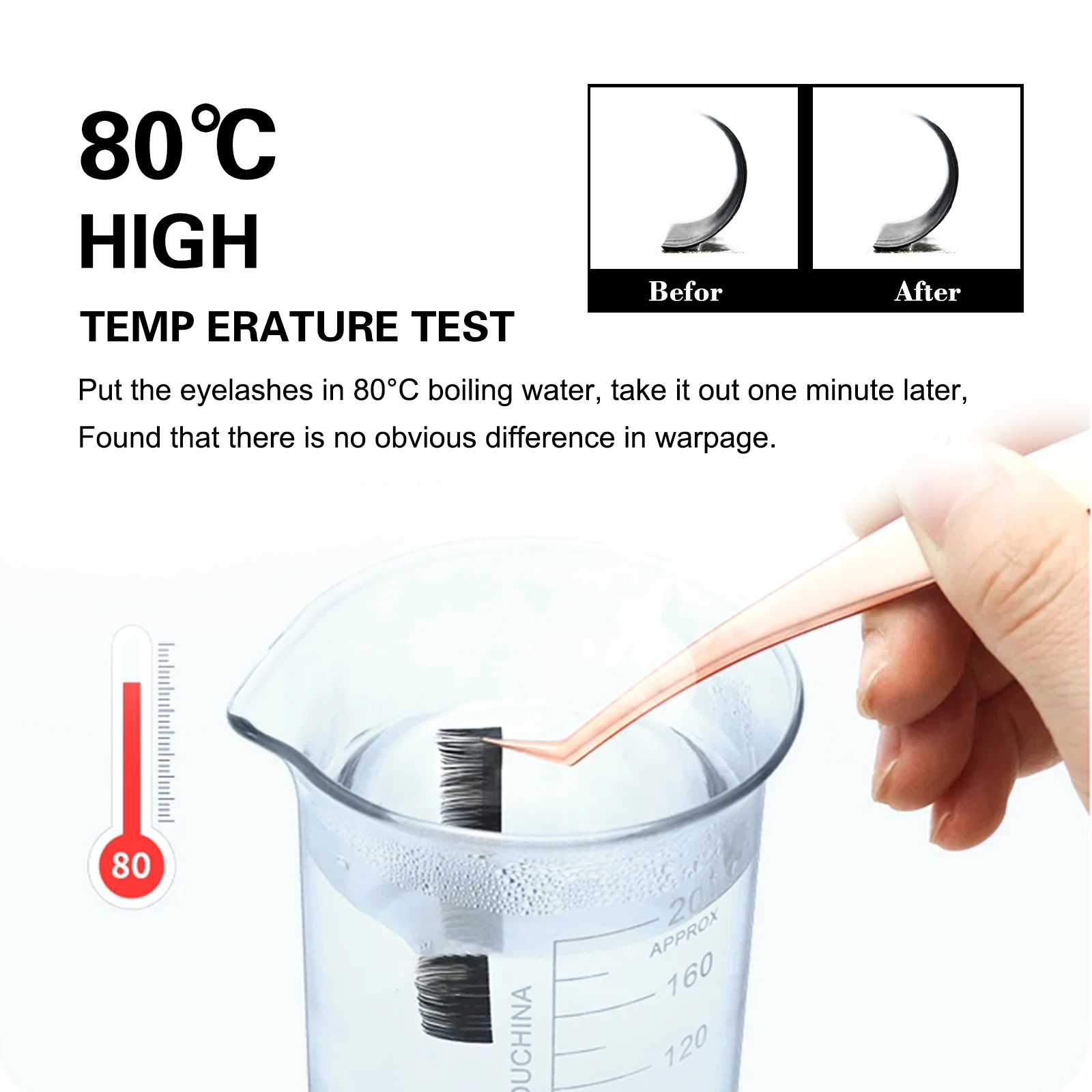 1 pc 0.03-0.20mm C/CC/D/DD Curl Eyelash Extension Thin and Soft Material Volume Lash Individual Eyelashes Premium Fake Lashes