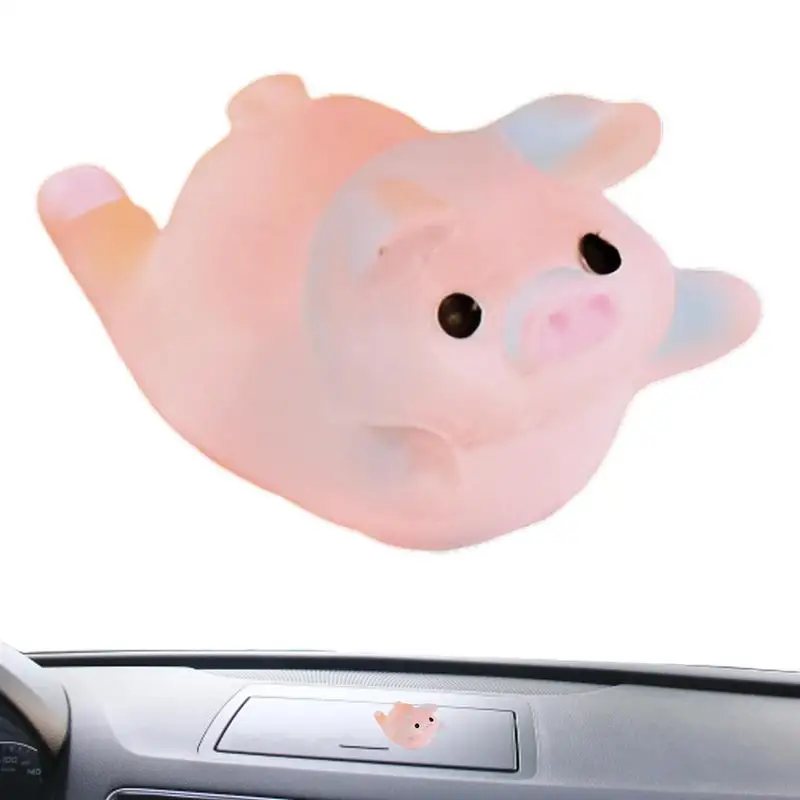 

Миниатюрные искусственные милые маленькие свиньи, Комнатные растения, ландшафт, аквариумный автомобиль, украшение для кукольного домика в горшке