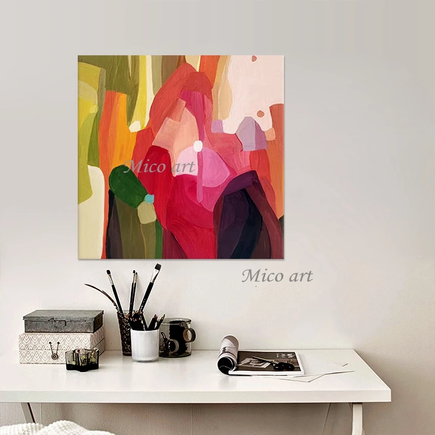 

Акриловый дизайн, без рамы, настенная картина для гостиной, современные картины, ручной рисунок большого размера, абстрактный художественный холст