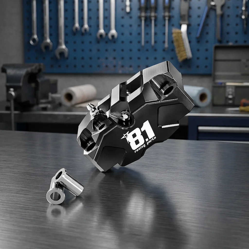 Hurricane 8.1 CNC Motorcycle Brake Calipers 82mm Wheelbase Stage6 Adelin New BRK137 IT