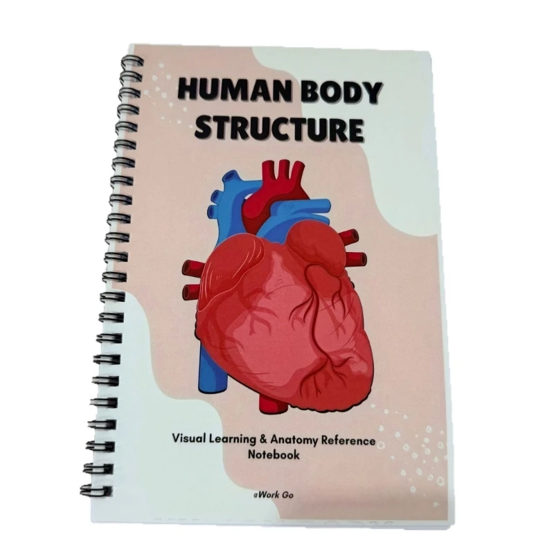 Detailed Human Body Workbook Perfect For Biology And Nursing Education Use D2RC