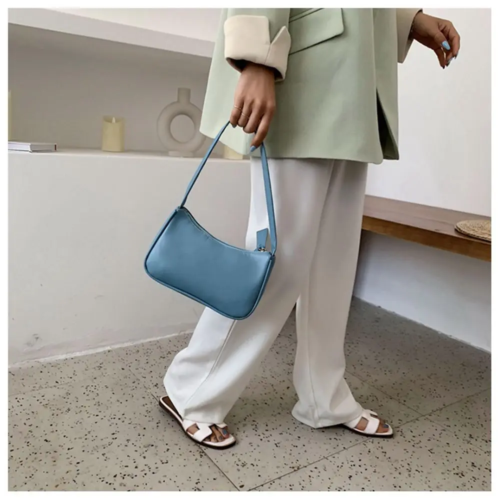 Fashion Casual Leather Totes Subaxillary Bags Shoulder Mini Retro Bag Messenger Handbags
