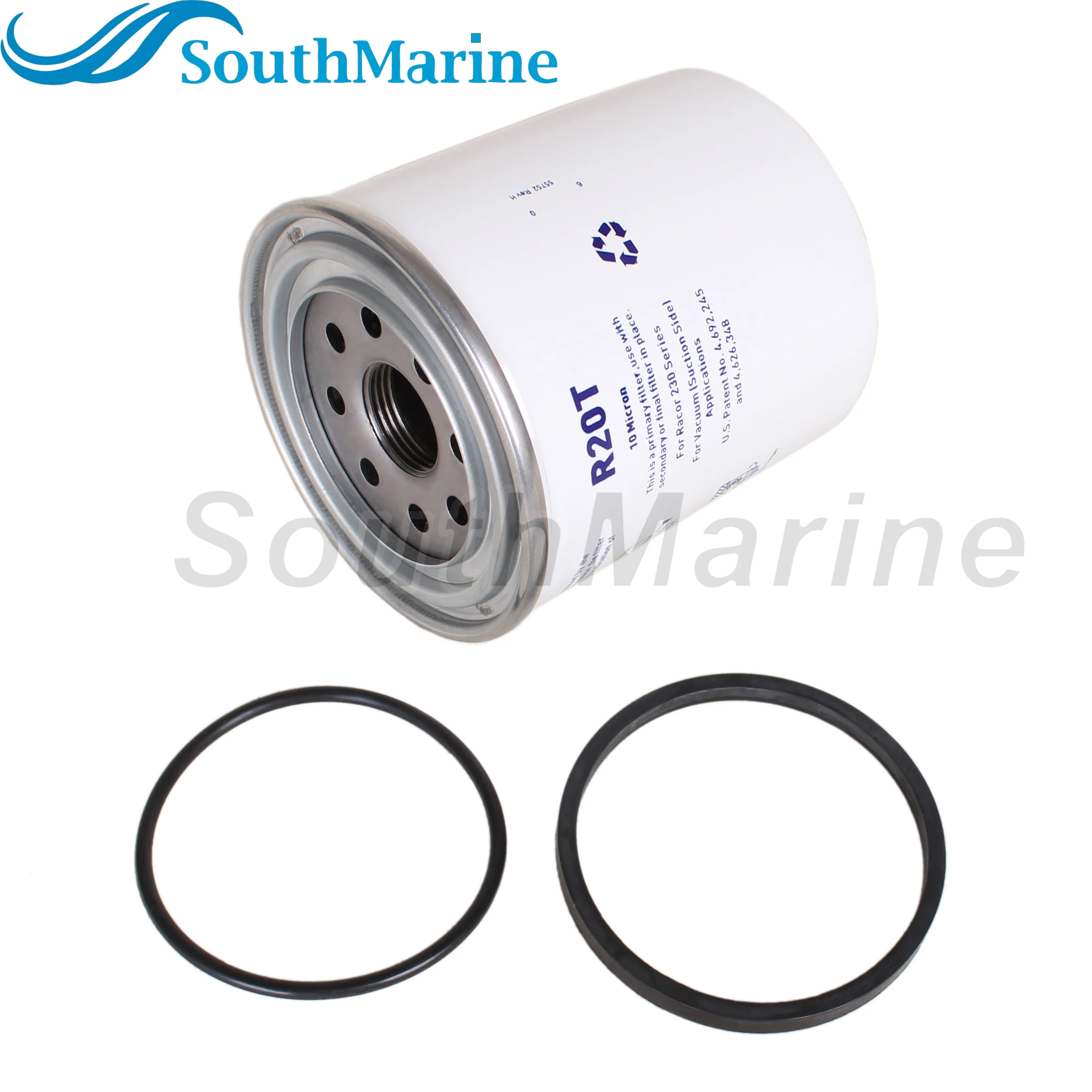 

Outboard Motor R20T Element for Fuel Filter Water Separator for Racor Mercury Quicksilver Truck Bus Marine Spin-On 230R Series