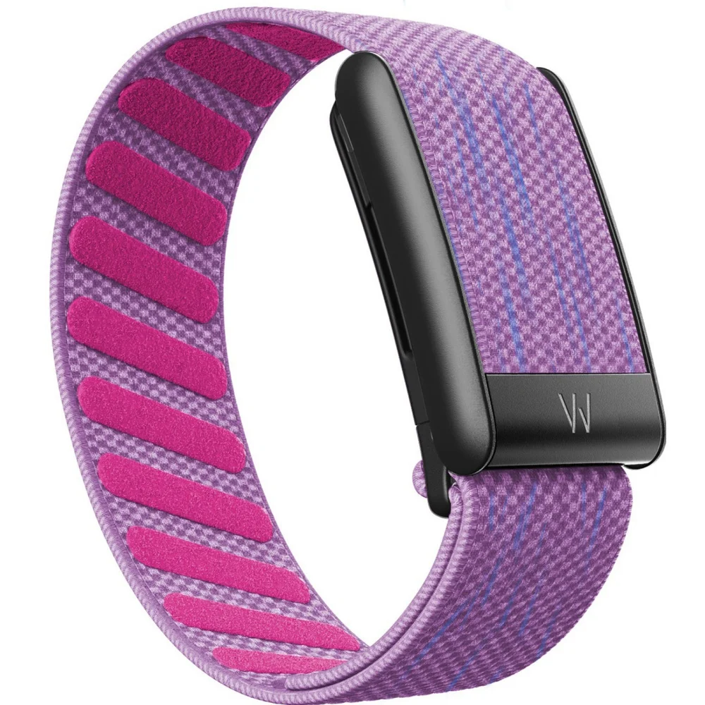 Passend für Whoop 5.0 Mg Armband mit W-Logo Leder Nylon Gewebtes Elastisches Whoop Sport-Ersatzarmband Gold Silber Metall