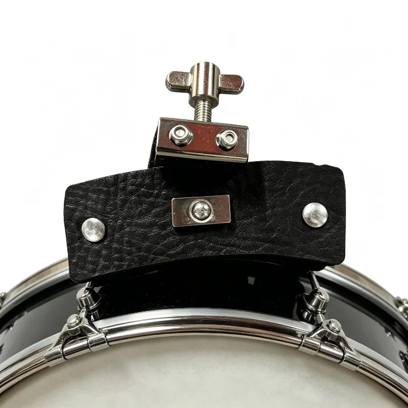 Drum Kit Overtone Sticker Leather Snare Drum Dampening Pad Mute Soft Jazz Drums Accessories Percussion Instrument Playing Parts
