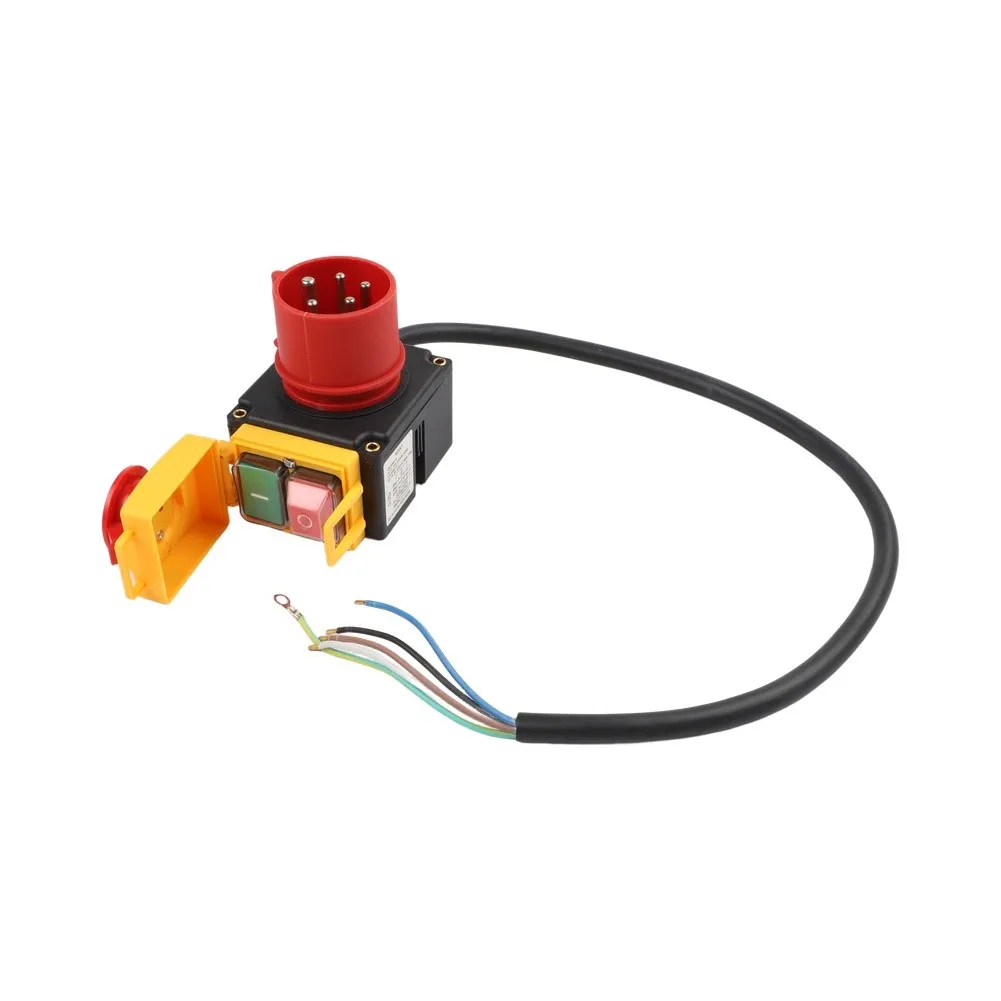 Challenging Environments Three-phase Waterproof Switch for IP54 Rated Electrical Switch Button Rated Voltage AC250