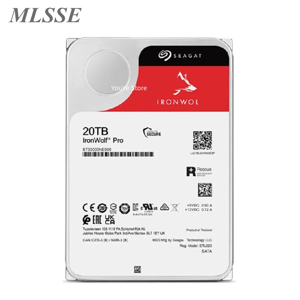 20TB HDD Seagate IronWolf Pro ST20000NE000 – Najlepszy wybór dla profesjonalnych systemów przechowywania danych