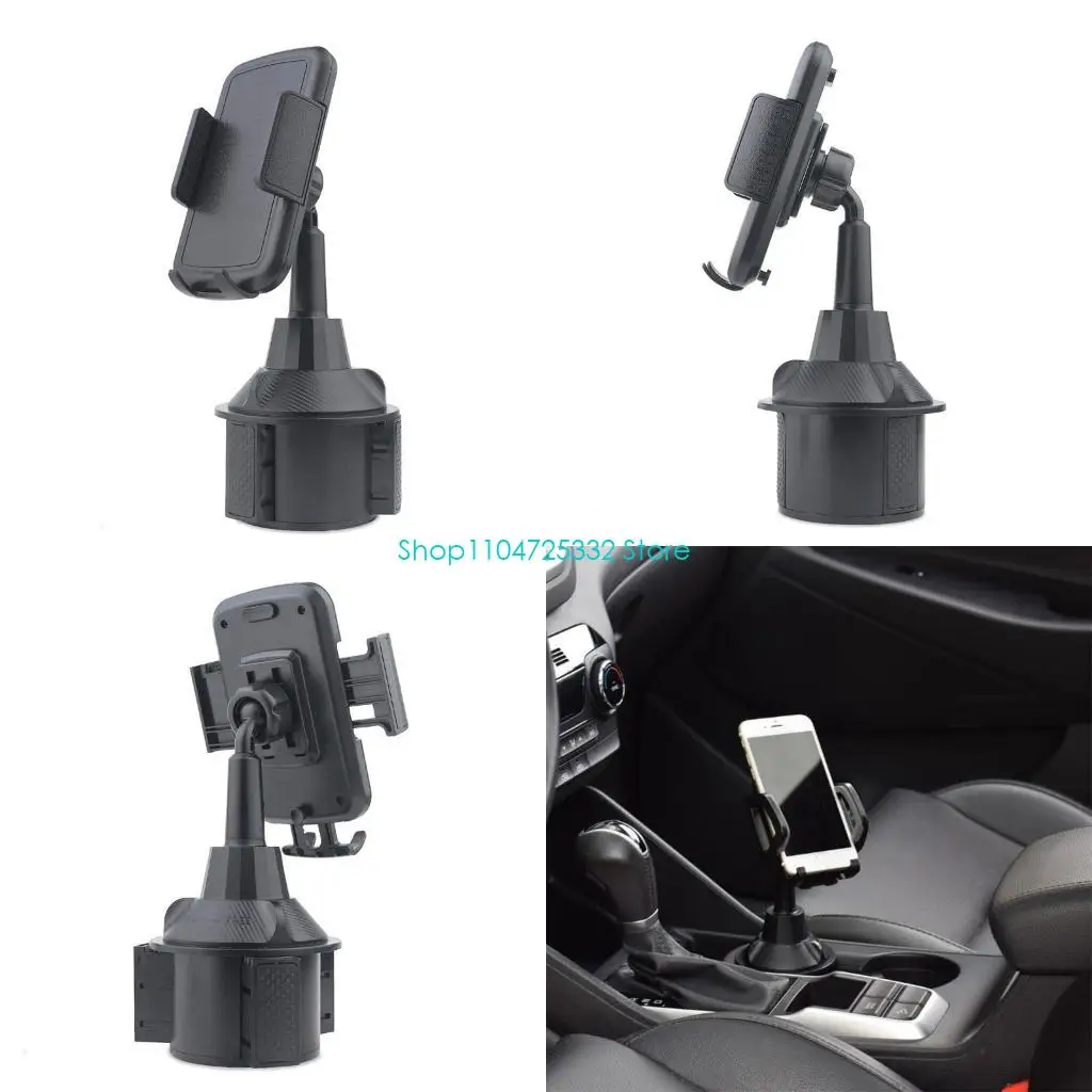 

P5EA Car Cup Holder Tablet Mount Stand Cradle for Phone 12 XS X 1 Tablets