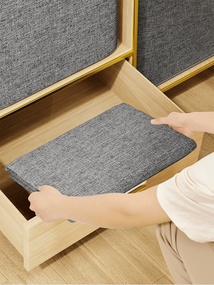 1PC  Clothing storage,  bagused for organizing bedrooms, closets, clothes, quilts, storage and storage with covers and handles