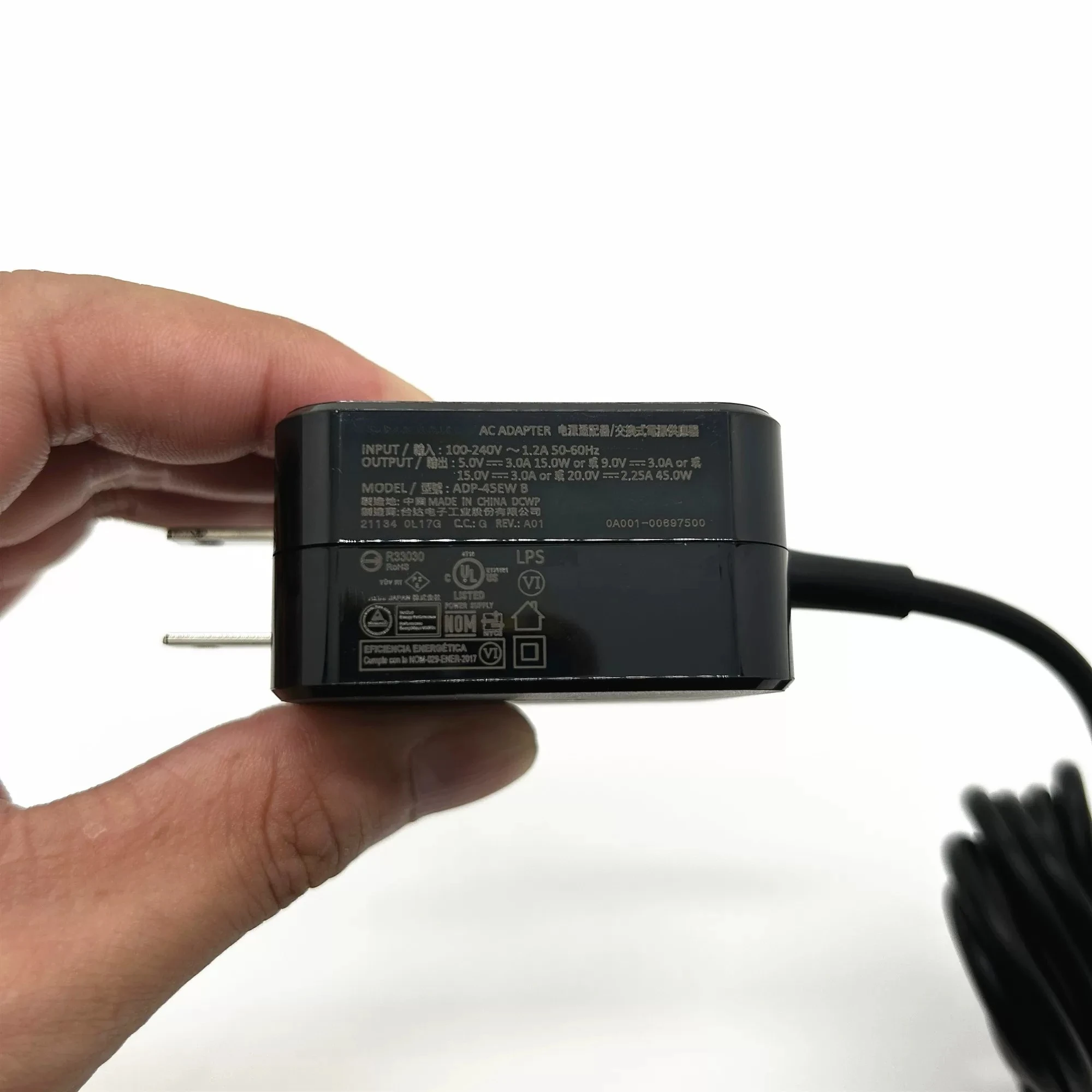 Original for ASUS Linghuan 3Pro Lingyao 3T305C 45W Power Adapter Type-c Charger 20V2.25A